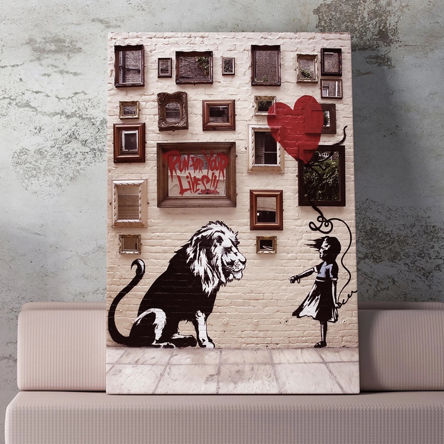 Pikturë muri GOBI FH4828, kanavacë e printuar, 50x2.5x68cm