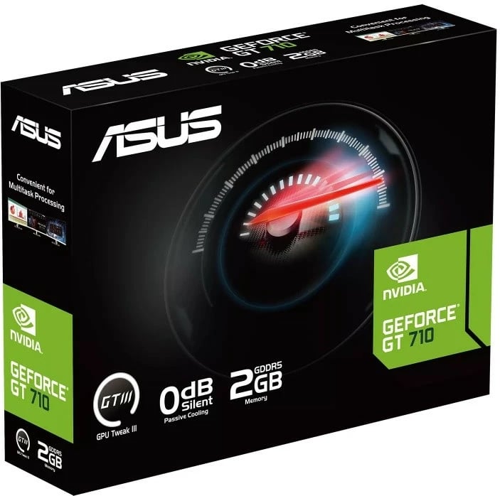 Kartelë grafike Asus GeForce GT 710, 2GB GDDR5, PCI-E, HDMI/DVI-D/VGA