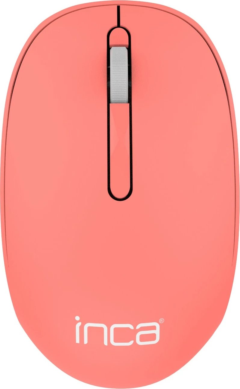 Maus Inca IWM-241RT, wireless, 1200 DPI, Candy Design 3D, rozë