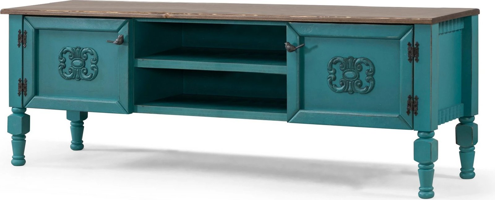 Komodë TV Hanah Home, Ada TV, ngjyrë turquoise