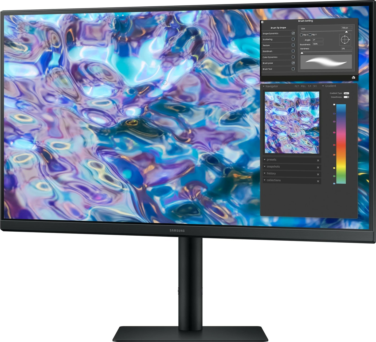 Monitor Samsung S61B, 27", 2560 x 1440 pixels, Quad HD, i zi