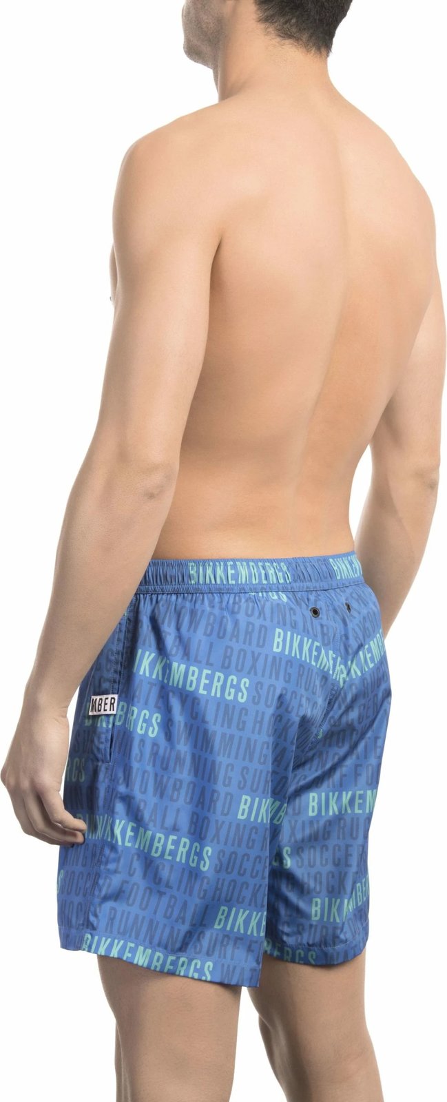 Shorce plazhi për meshkuj Bikkembergs, të kaltërta