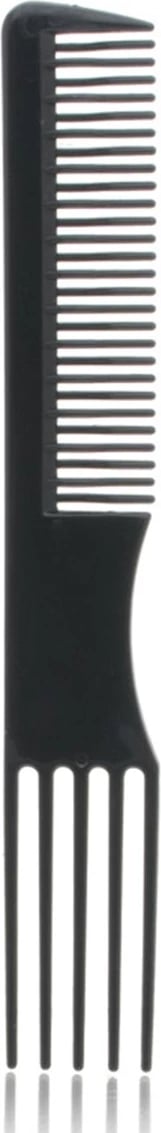 Krehër plastik Eurostil Curvado unisex i zi 19cm 1 copë
