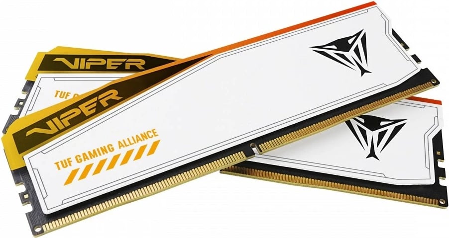 RAM Memorje Patriot Viper Elite 5 RGB TUF, 32GB (2x16GB), DDR5, 6600MHz, CL34, Bardhë