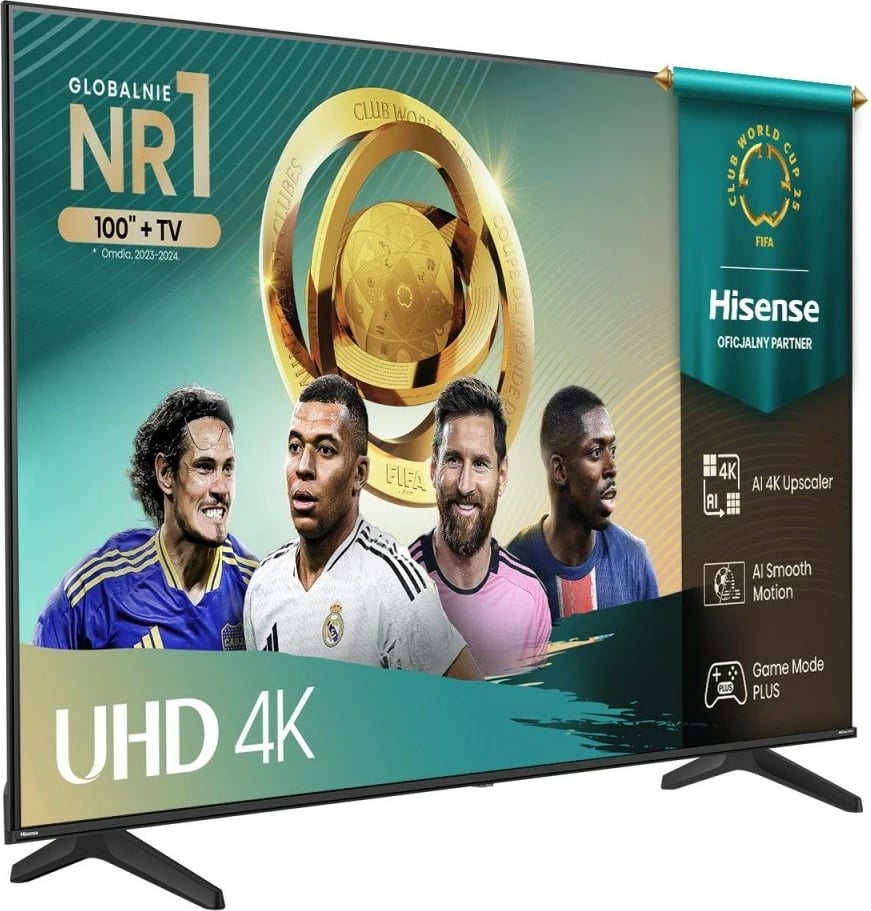 Televizor LED, Hisense, 50A6Q, 50" 4K UHD, Smart TV VIDAA, Dolby Vision, DTS Virtual:X