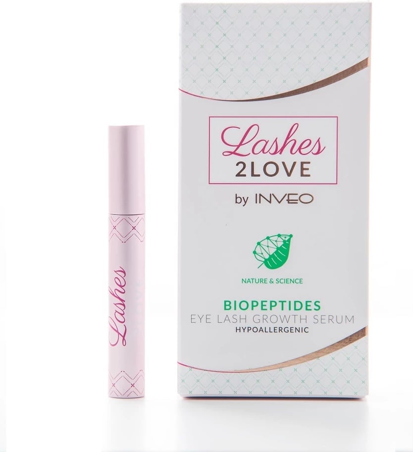 Serum për qerpikë INVEO Lashes 2 Love Biopeptide për femra, 3.5ml