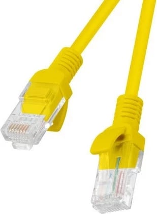 Kabëll rrjeti Lanberg PCU5-20CC-0050-Y, Cat5e, 0.5 m, Verdhë, 10 copë