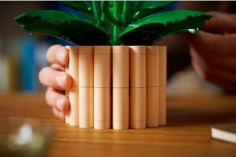 Set LEGO Botanical për të rritur, Spathiphyllum në vazo