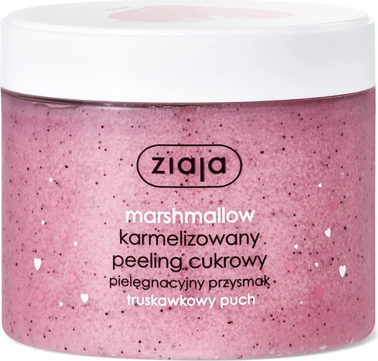 Scrub për trup Ziaja Caramelized Sugar Marshmallow për femra 300ml