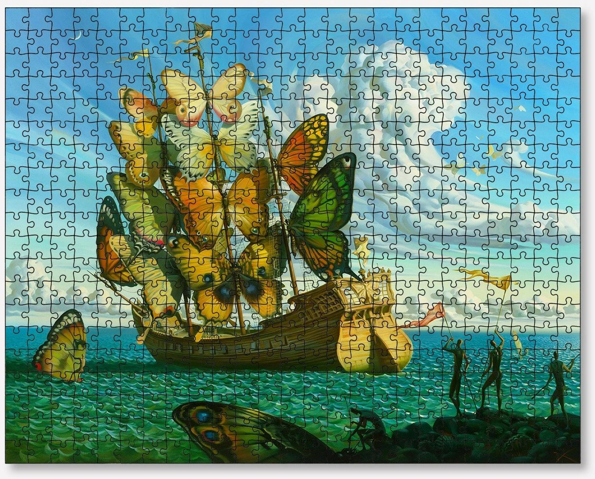 Puzzle 1000 copë, shumëngjyrësh, Evila Originals, PZL_044_1000