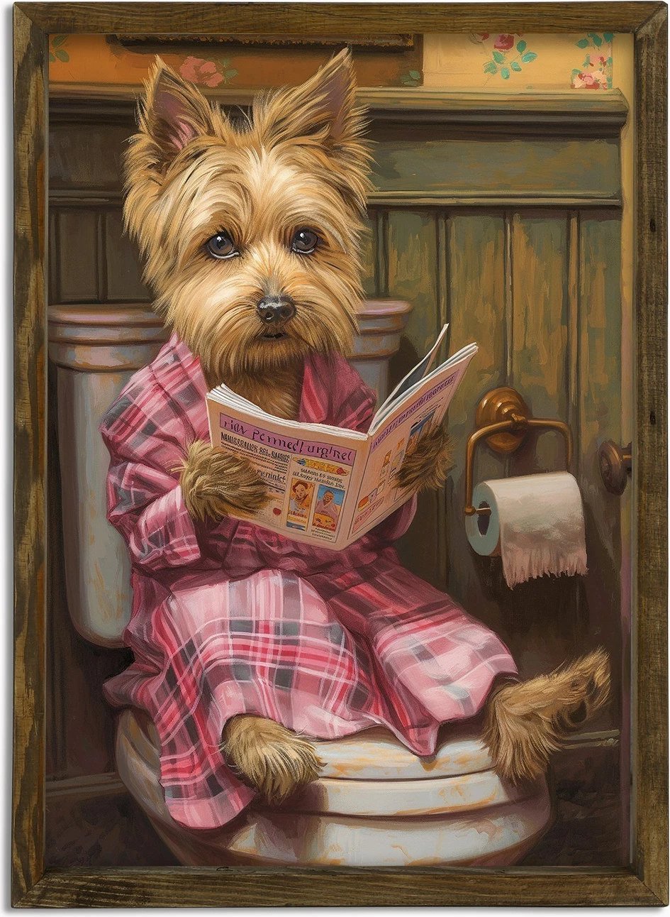 Pikturë dekorative me kornizë MDF, Wallity, AI001, shumëngjyrëshe, 35x47x3.5cm