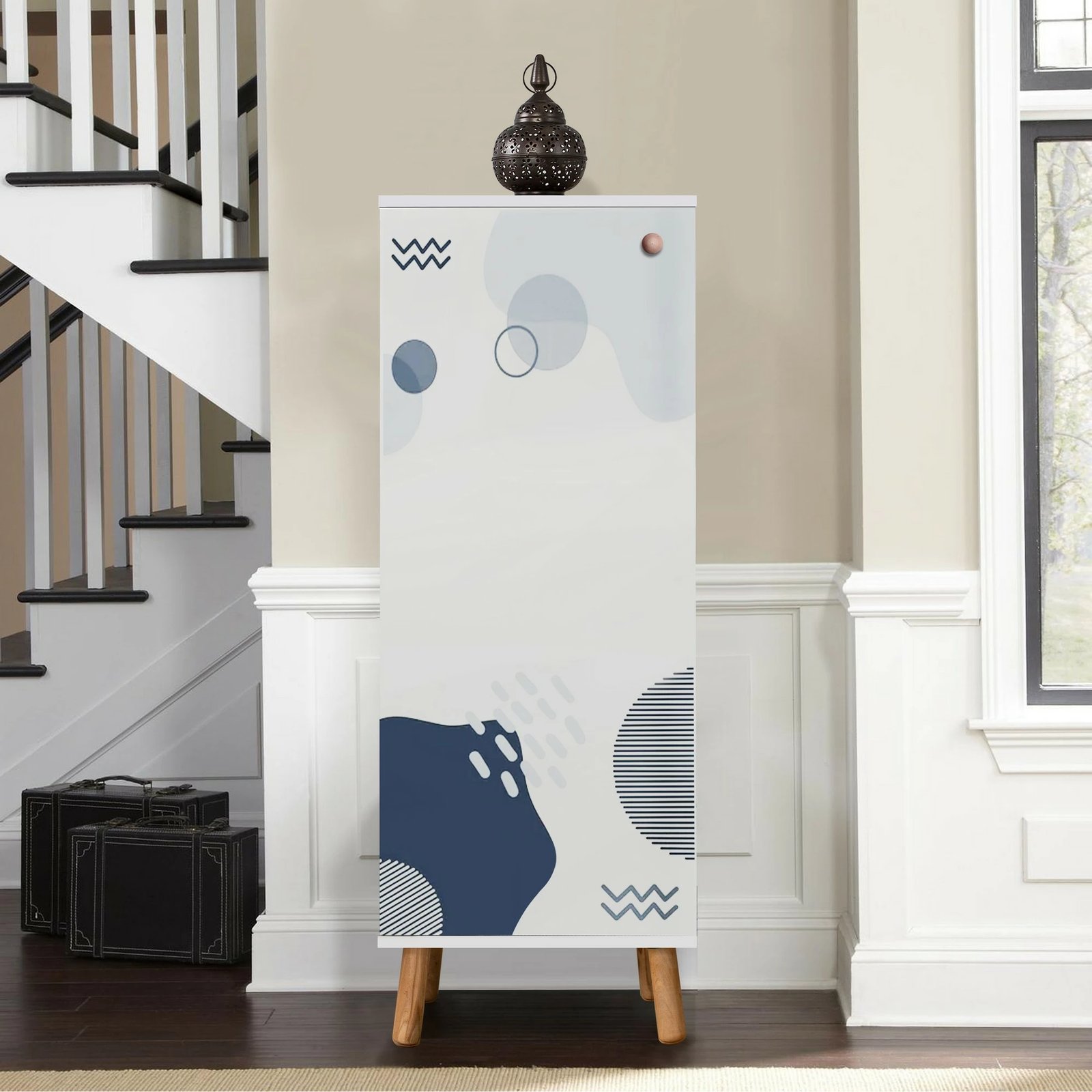 Dollap për këpucë Hanah Home, Vegas - B 950, ngjyrë e bardhë