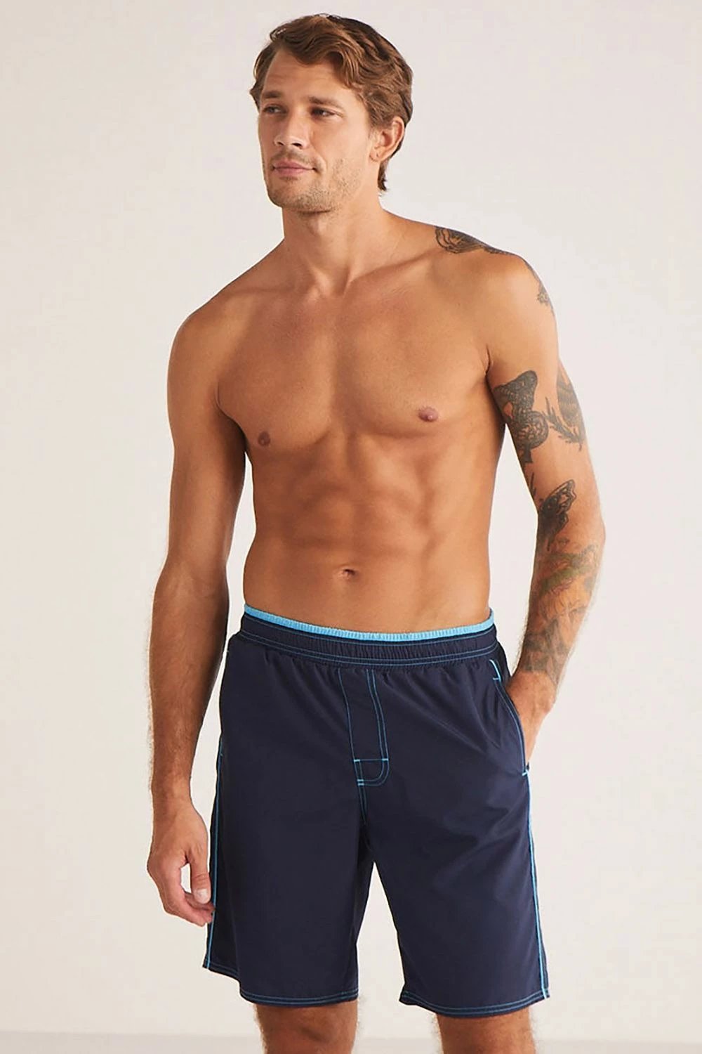 Shorc për not, ngjyrë navy blue, Jumeon, Dumas