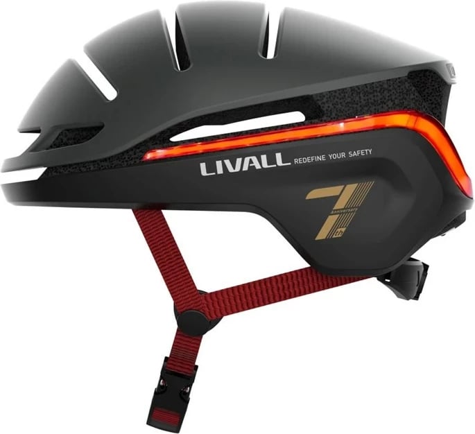 Helmetë Livall EVO21, për të rritur, Bluetooth 5.0, 600 mAh, e zezë