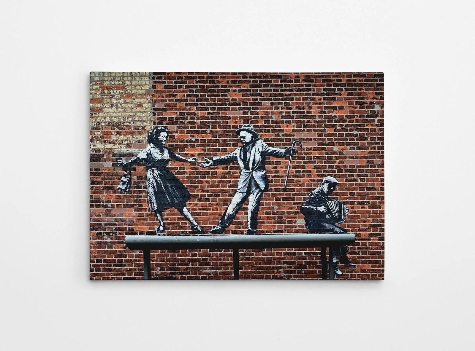 Pikturë dekorative në kanavacë, Banksy, shumëngjyrëshe, WY29, 50x70cm