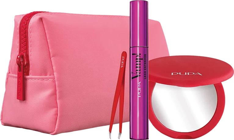Pupa Kit Vamp! Lash Extender & Mirror and Tweezers