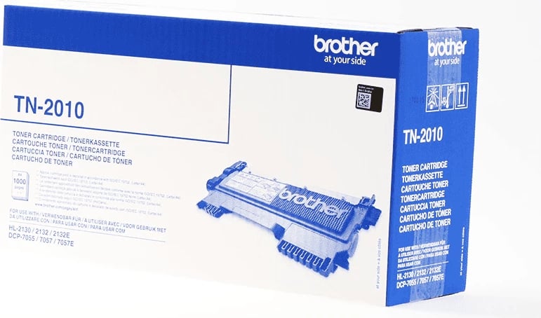 Toner, Brother TN-2010 rendiment 1000 faqe, standard, i zi