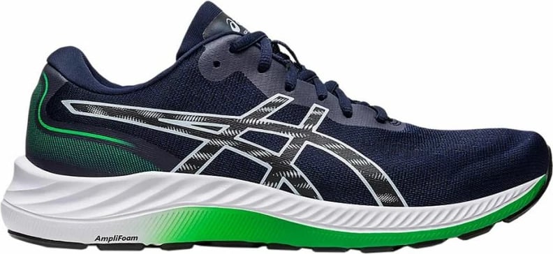 Atlete për vrapim për meshkuj Asics Gel-Excite 9, blu marin dhe të gjelbërta
