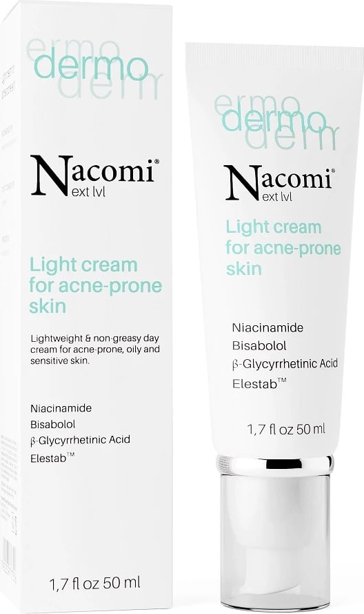 Krem fytyre për femra Nacomi Next Level Dermo Light Cream, 50ml