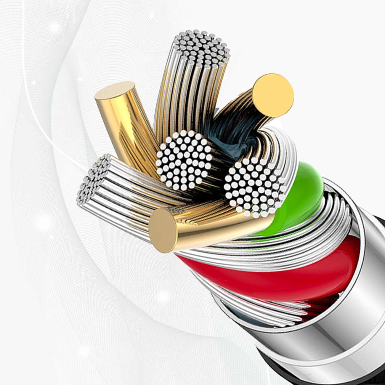 Kabllo Dudao L9X, USB-C në Lightning, 2m, 30W, e bardhë