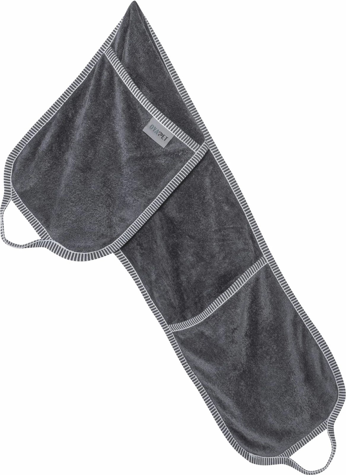 Peshqir për qen, ngjyrë gri, Pawtowl, Paws & Whiskers, 20x100cm Peshqir për qen, ngjyrë gri, Pawtowl, Paws & Whiskers, 20x100cm