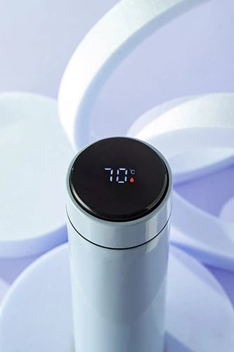 Termus me LED, Adler AD 4506, 473 ml, çelik inox SS304, blu