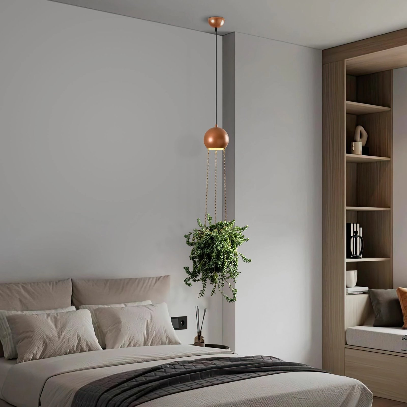 Llambë varëse Opviq, ngjyrë bakri, 15423