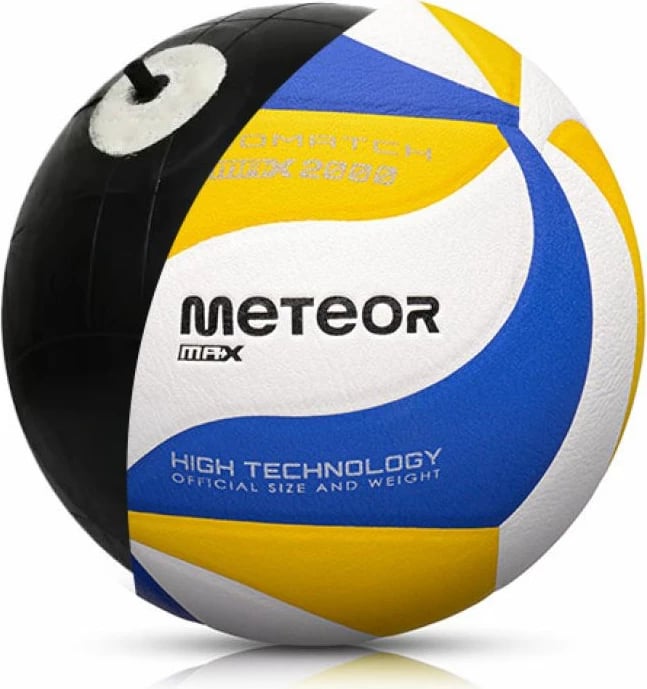 Top volejbolli Meteor për të dy gjinitë, shumëngjyrëshe Top volejbolli Meteor për të dy gjinitë, shumëngjyrëshe