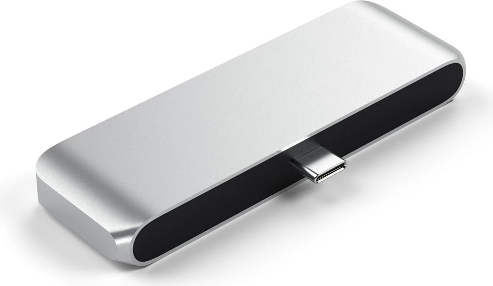 Dock laptopi Satechi ST-TCMPHS, USB Type-C, HDMI, USB 3.2, Argjendtë