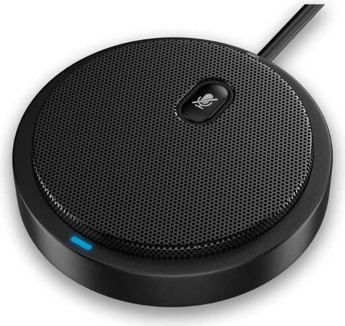 Mikrofon konferencash Techly ICC SH-22, omnidireksional, USB 2.0, i zi Mikrofon konferencash Techly ICC SH-22, omnidireksional, USB 2.0, i zi