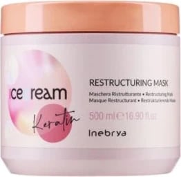 Inebrya Icecream Kreatin Restructuring Mask, 500Ml