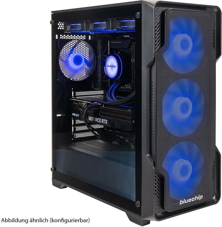 Kompjuter gaming bluechip GAMINGline T7700, i7 14700K, 16GB RAM, 1TB SSD, RTX 5060 Ti, kaltër