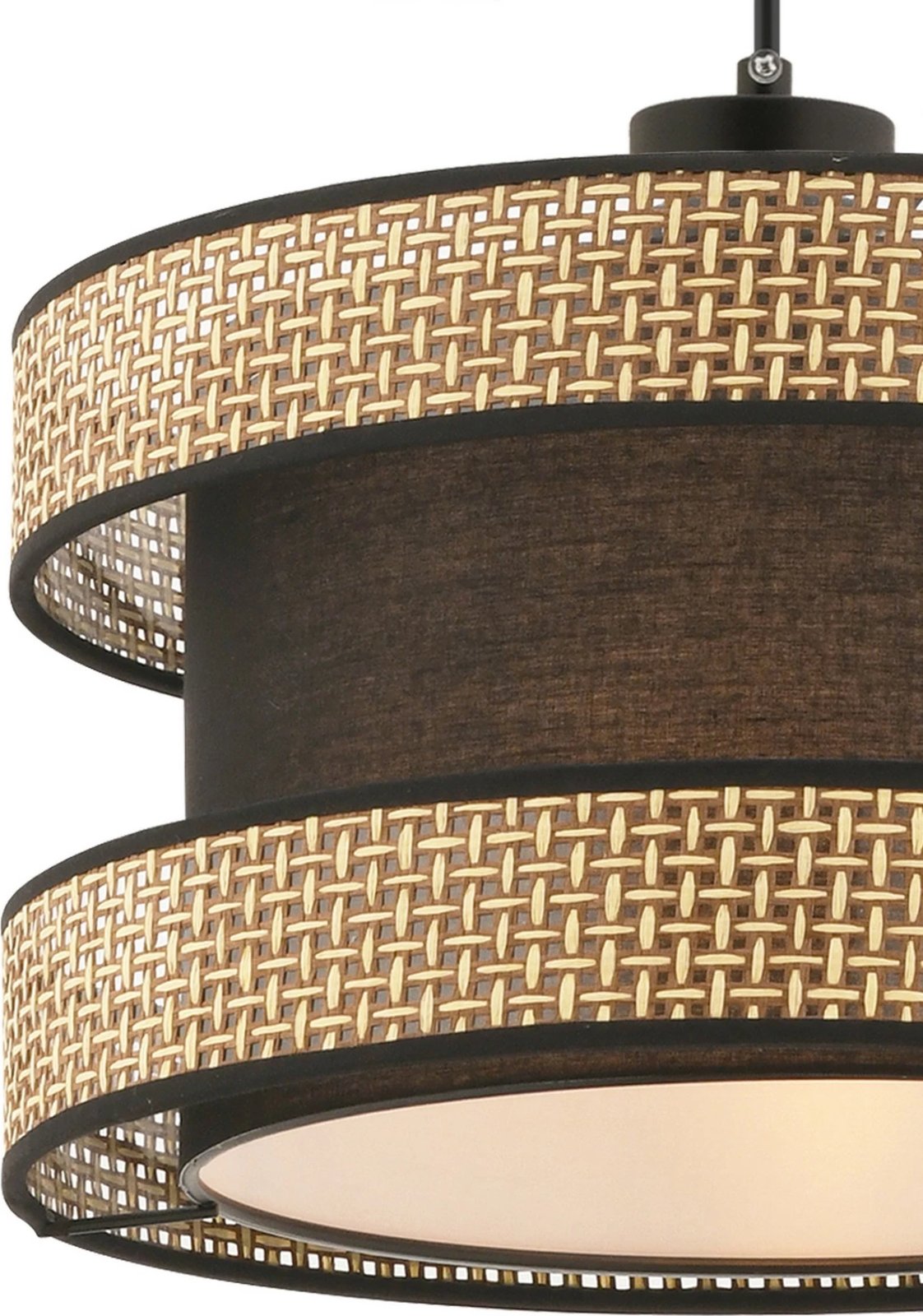 Llambë tavani Opviq, Halo, bezhë dhe e zezë Llambë tavani Opviq, Halo, bezhë dhe e zezë