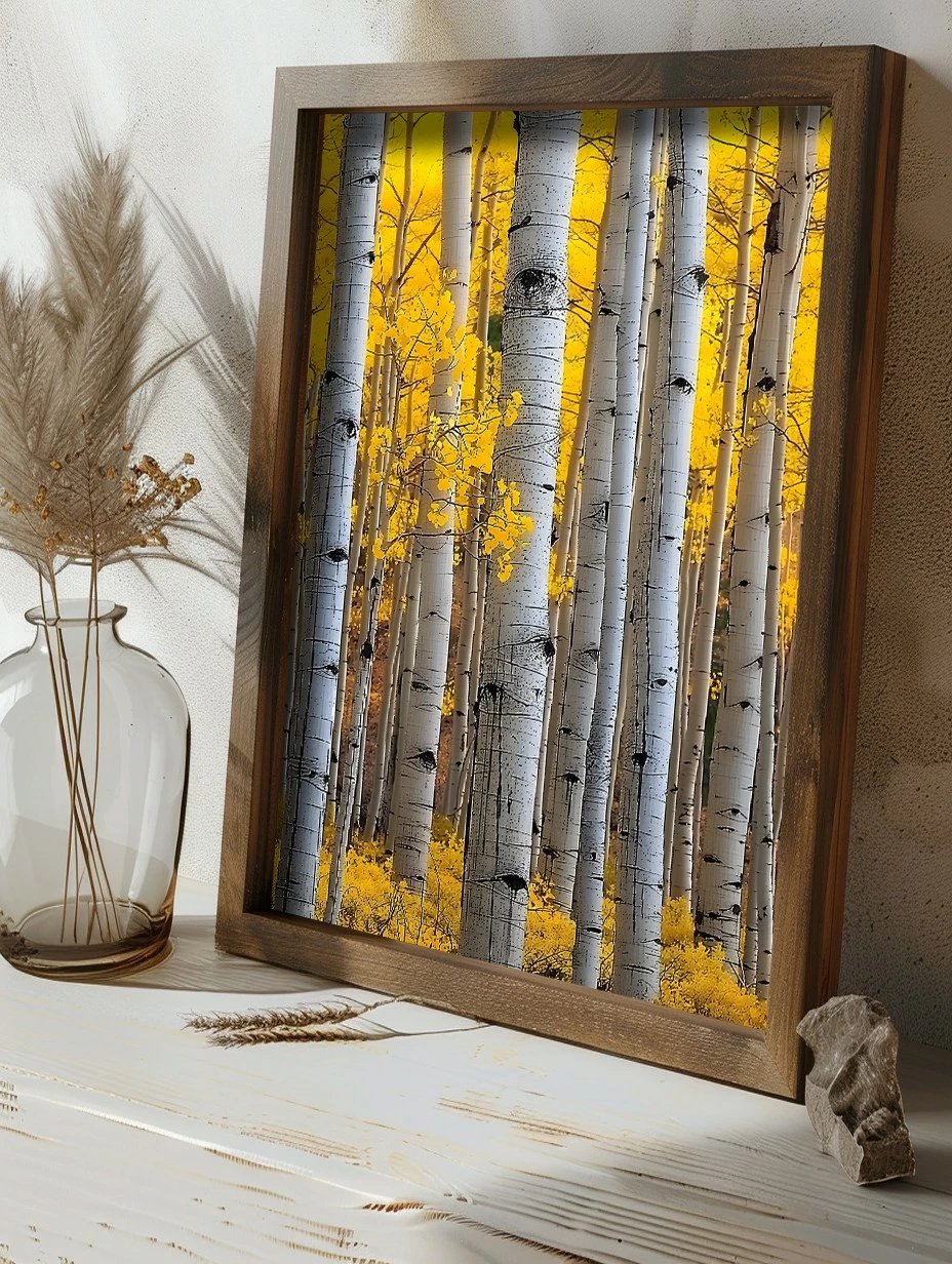 Pikturë dekorative me kornizë MDF, Wallity, GE199-L