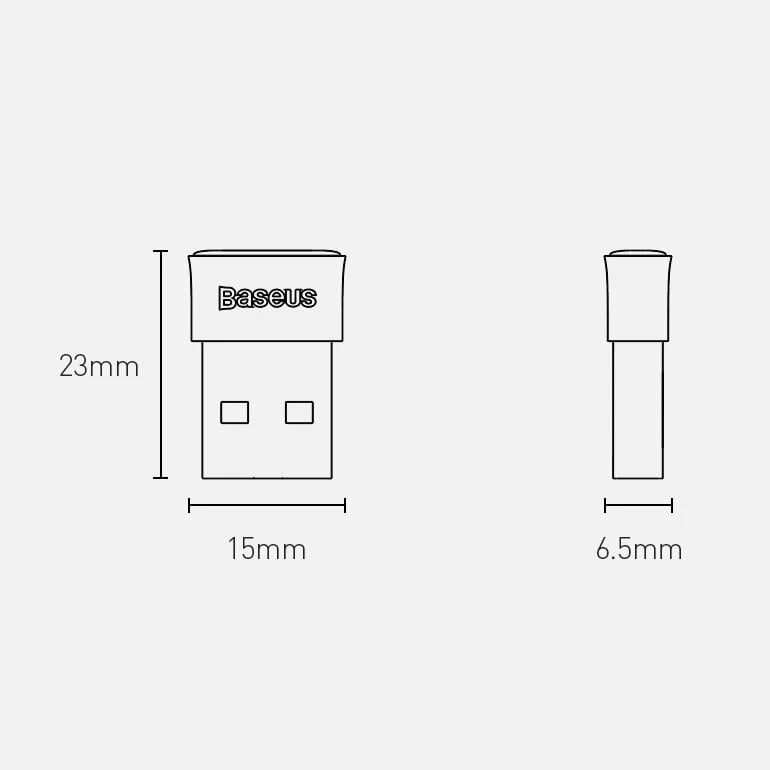 Adapter Bluetooth Baseus BA04, USB, Bluetooth 5.0, i zi Adapter Bluetooth Baseus BA04, USB, Bluetooth 5.0, i zi