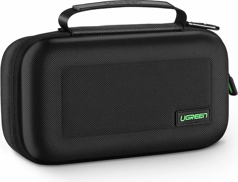Kasë Ugreen për Nintendo Switch dhe aksesorë, S, 26.5 x 10 x 13.5 cm, e zezë