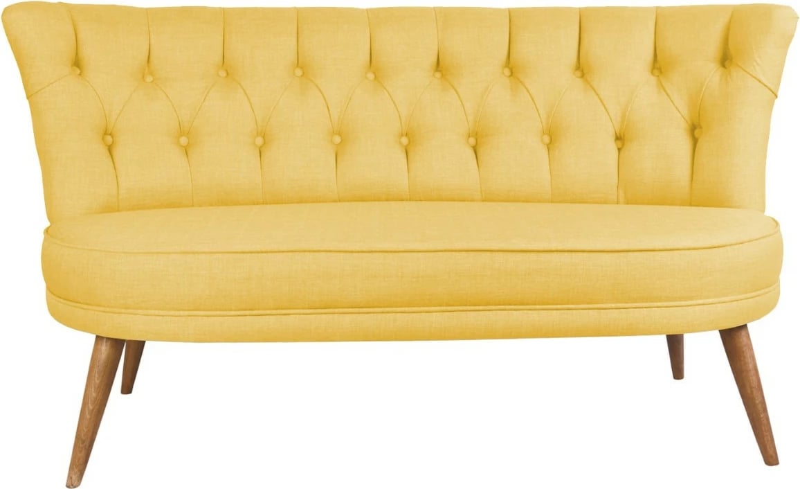 Divan dy vendesh, ngjyrë e verdhë, Richland Loveseat