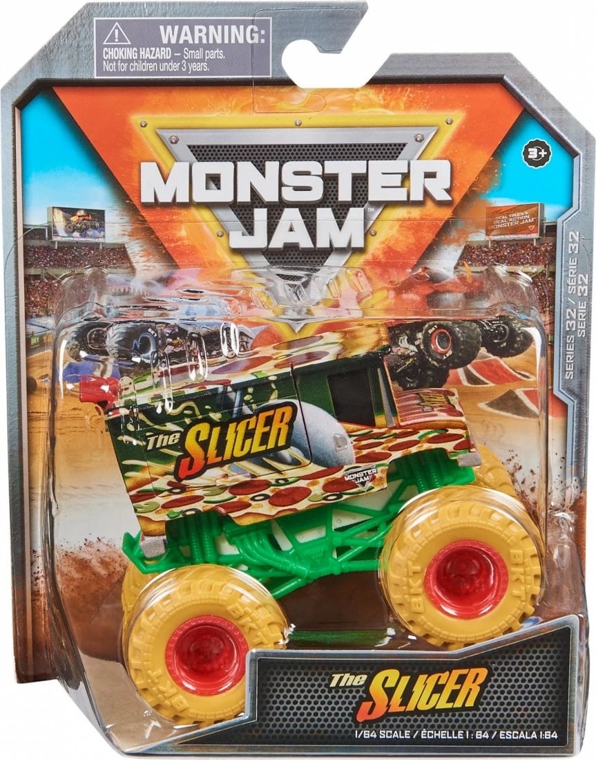 Lodër veturë Monster Jam Spin Master 1:64, metal dhe plastikë, ngjyra të përziera, 1 copë Lodër veturë Monster Jam Spin Master 1:64, metal dhe plastikë, ngjyra të përziera, 1 copë