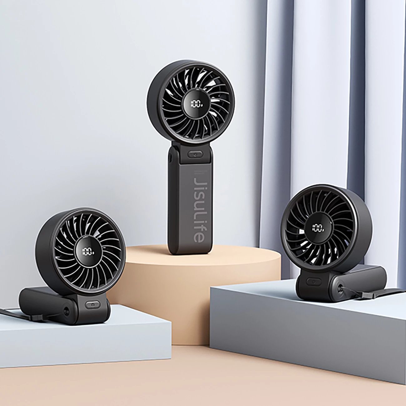 Ventilator dore Jisulife Life7, 3600mAh, USB-C, i zi