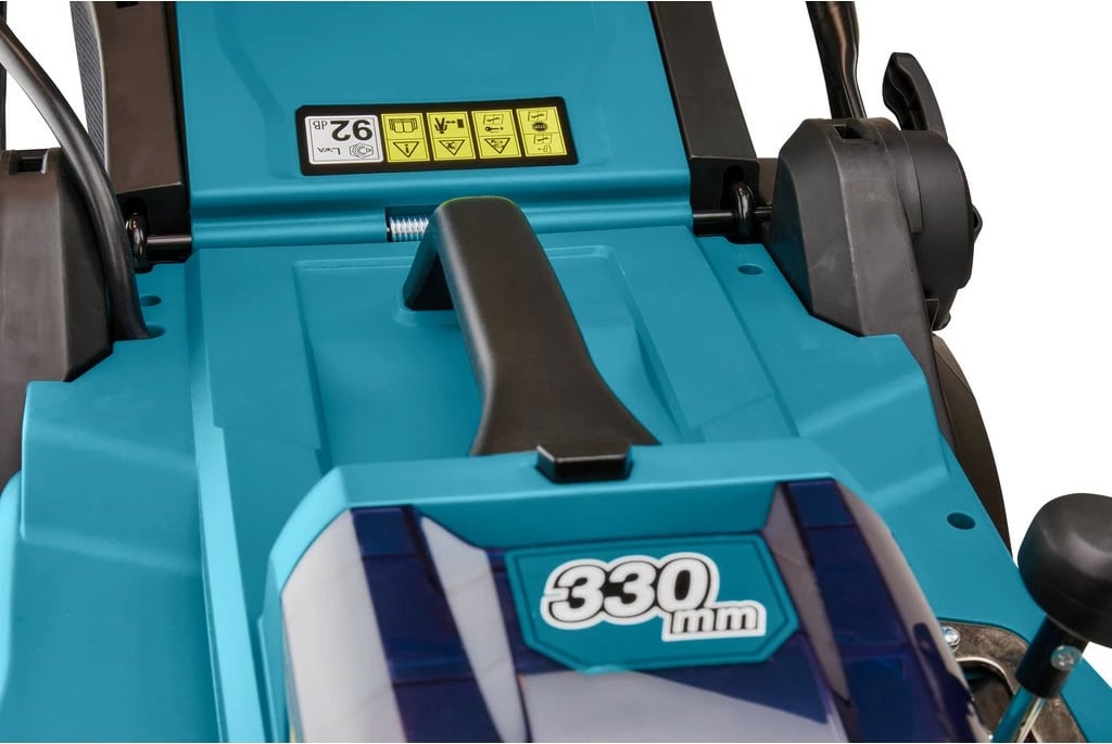 Kositës bari Makita DLM330RT, 18V, 33cm, me bateri, zi/kaltër