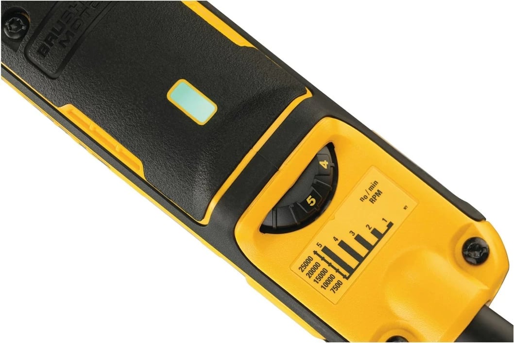 Makinë drejtëbluese DeWALT DWE4997-QS, 1300 W, 25000 RPM, e verdhë/zezë