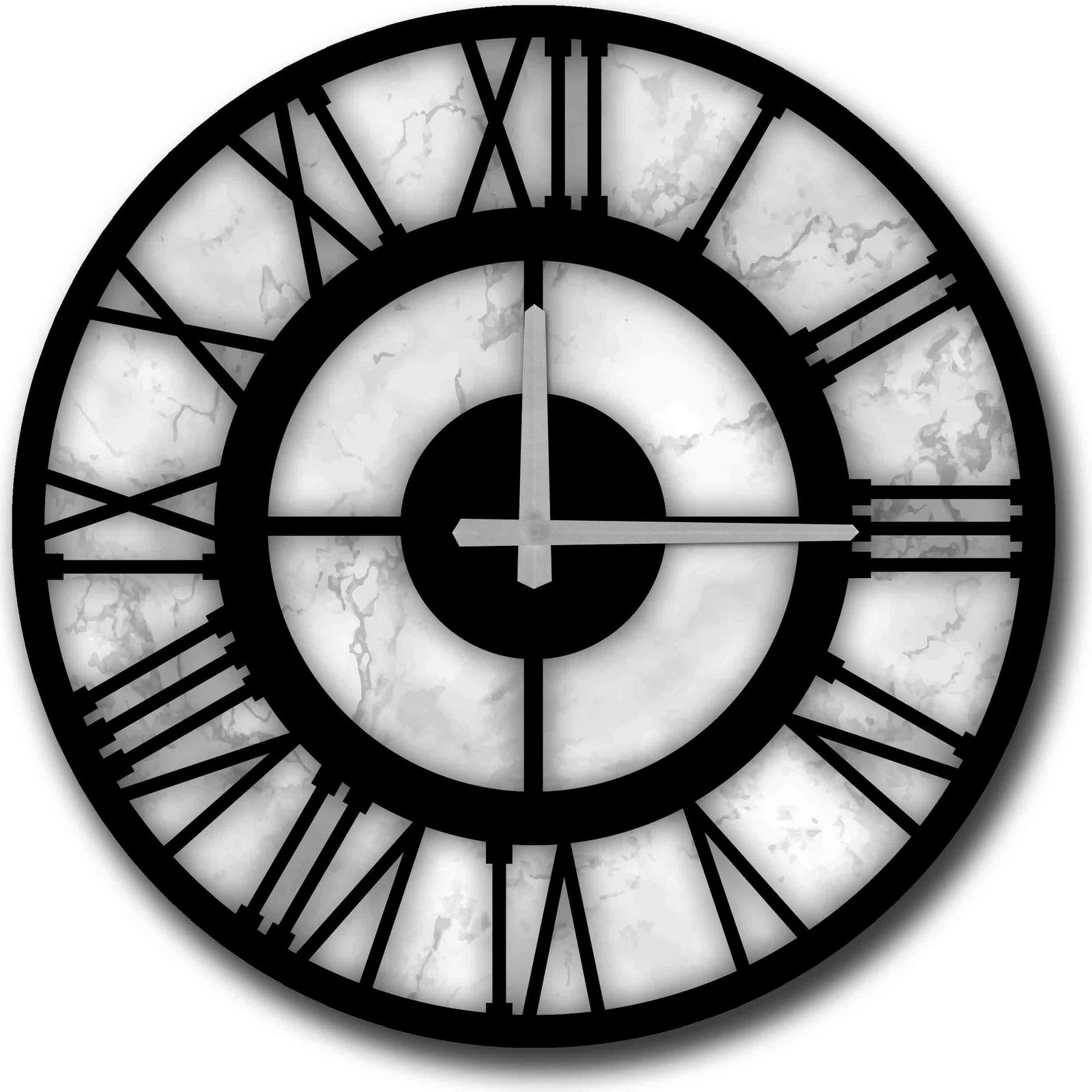 Orë dekorative MDF, shumëngjyrëshe, Wallity 5050MS-014, 50cm