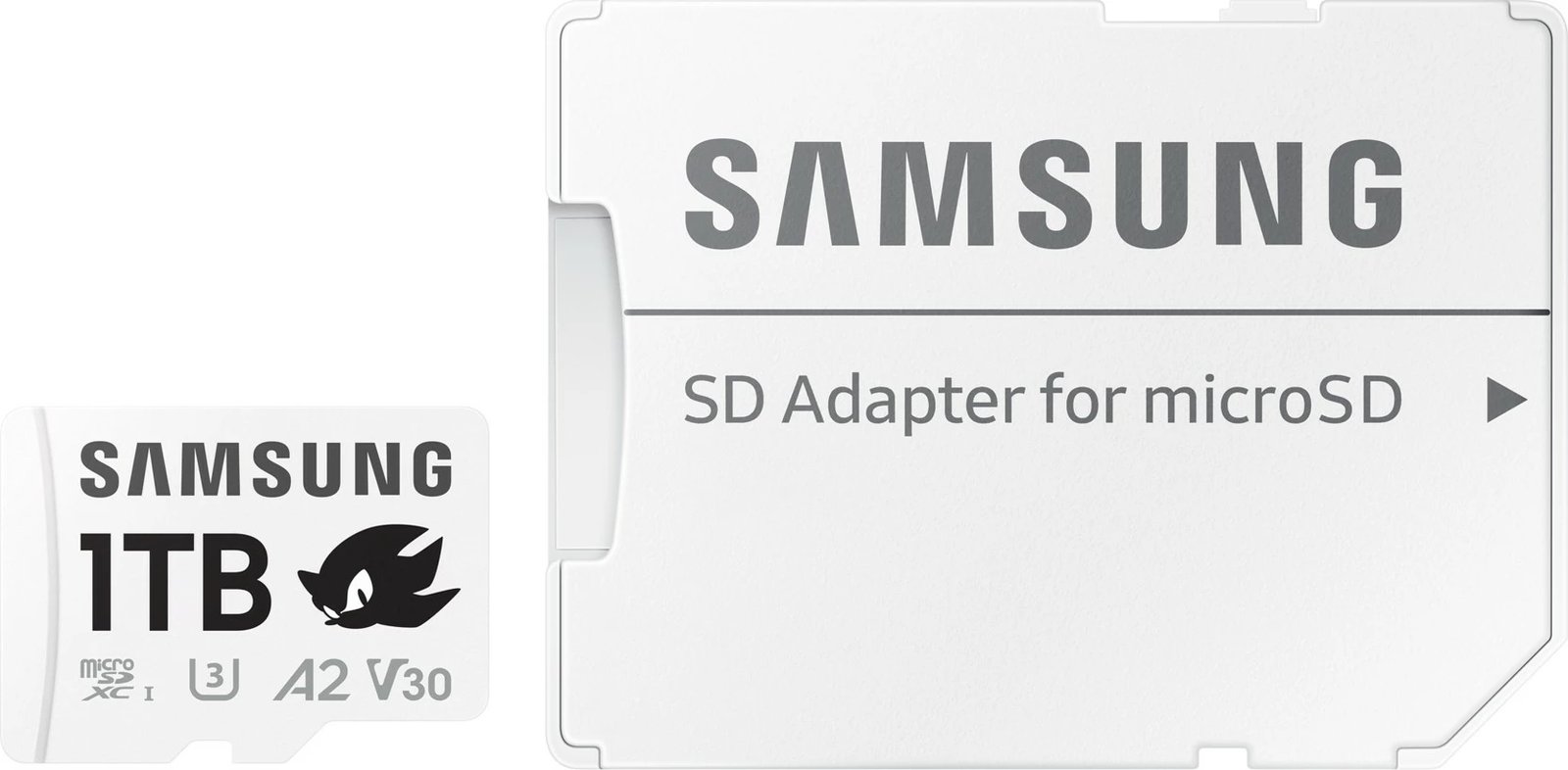 MicroSDXC Samsung 1TB PRO Plus Sonic, Class 10, UHS-I, A2, V30, bardhë