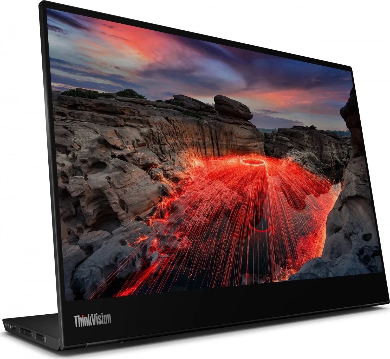 Monitor Lenovo ThinkVision 14 inç, IPS, 2240x1400, USB-C, zi