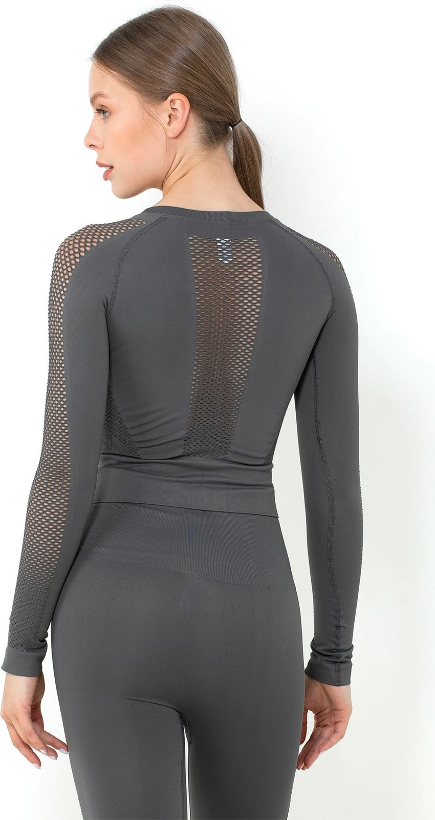 Bluzë për gra, ngjyrë qymyr, Jumeon, 001-001378