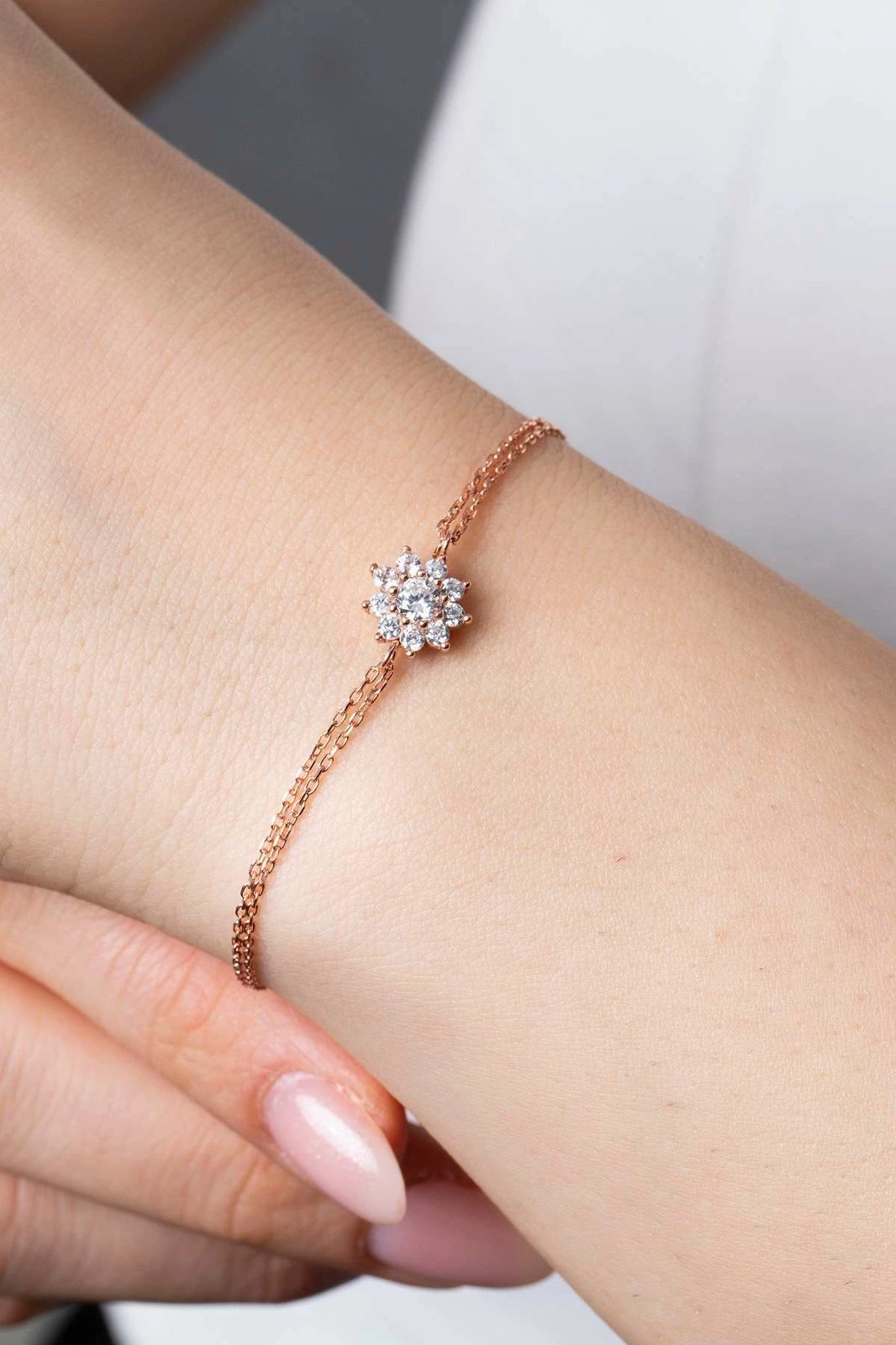 Byzylyk argjendi, ngjyrë ari rozë, Jumeon, ELKAB92337R