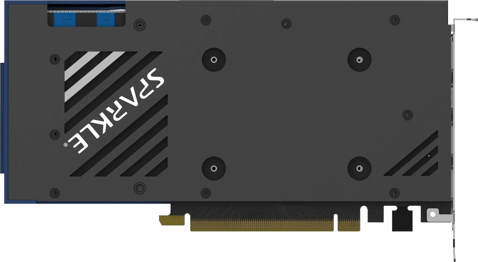 Kartelë grafike Sparkle Intel Arc A750 ORC OC Edition, 8 GB, GDDR6, PCI Express x16 4.0, e zezë, blu, argjendtë