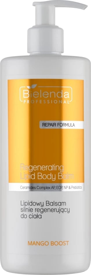 Balsam për trup për femra Bielenda Professional Mango Boost Lipid Body Balm 500ml Balsam për trup për femra Bielenda Professional Mango Boost Lipid Body Balm 500ml