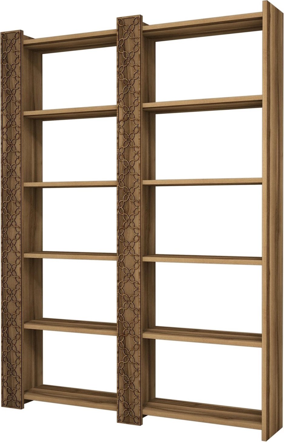 Raft librash Hanah Home City 2, ngjyrë arre, 2 copë