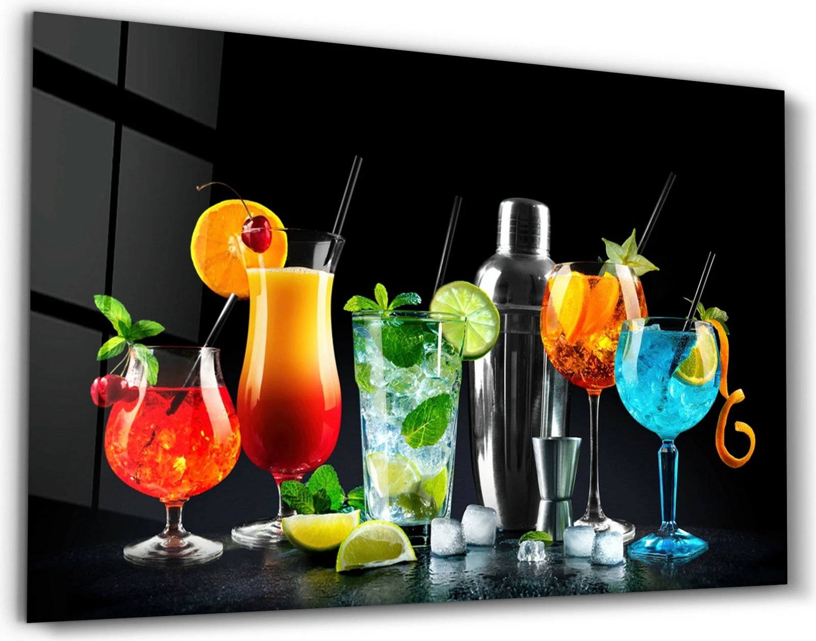 Pikturë dekorative prej xhami të temperuar, Wallity VFT-2054, 46x72cm